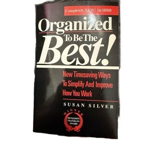 Organized To Be The Best! by Susan Silver - Black Cover Edition